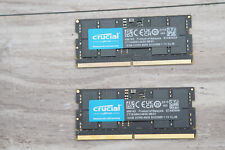 Crucial RAM 32GB Kit (2x16GB) DDR5 5600MHz SODIMM Laptop Memory CT16G56C46S5 picture