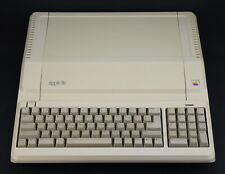Vintage 128K Platinum Apple IIe Computer A2S2128, Cleaned Tested Working picture
