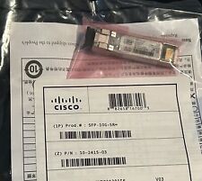 Brand NEW Genuine Cisco 10-2415-03 V03 SFP-10G-SR SFP Transceiver With Hologram picture