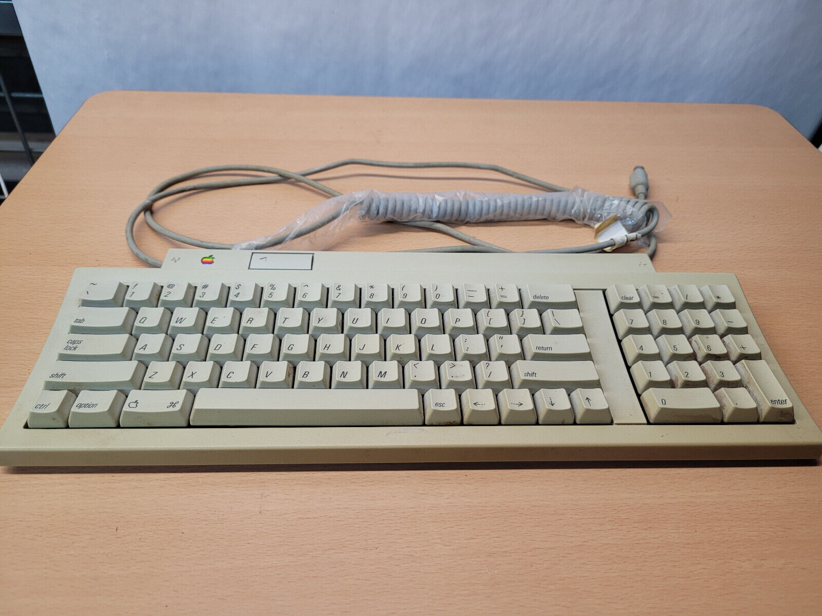 Vintage Apple Keyboard II and Cable Untested