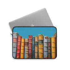 Vintage Books Laptop Sleeve in Turquoise picture