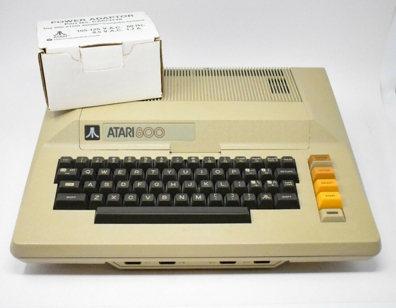 Atari 800 Computer in Original Box with Power Pack