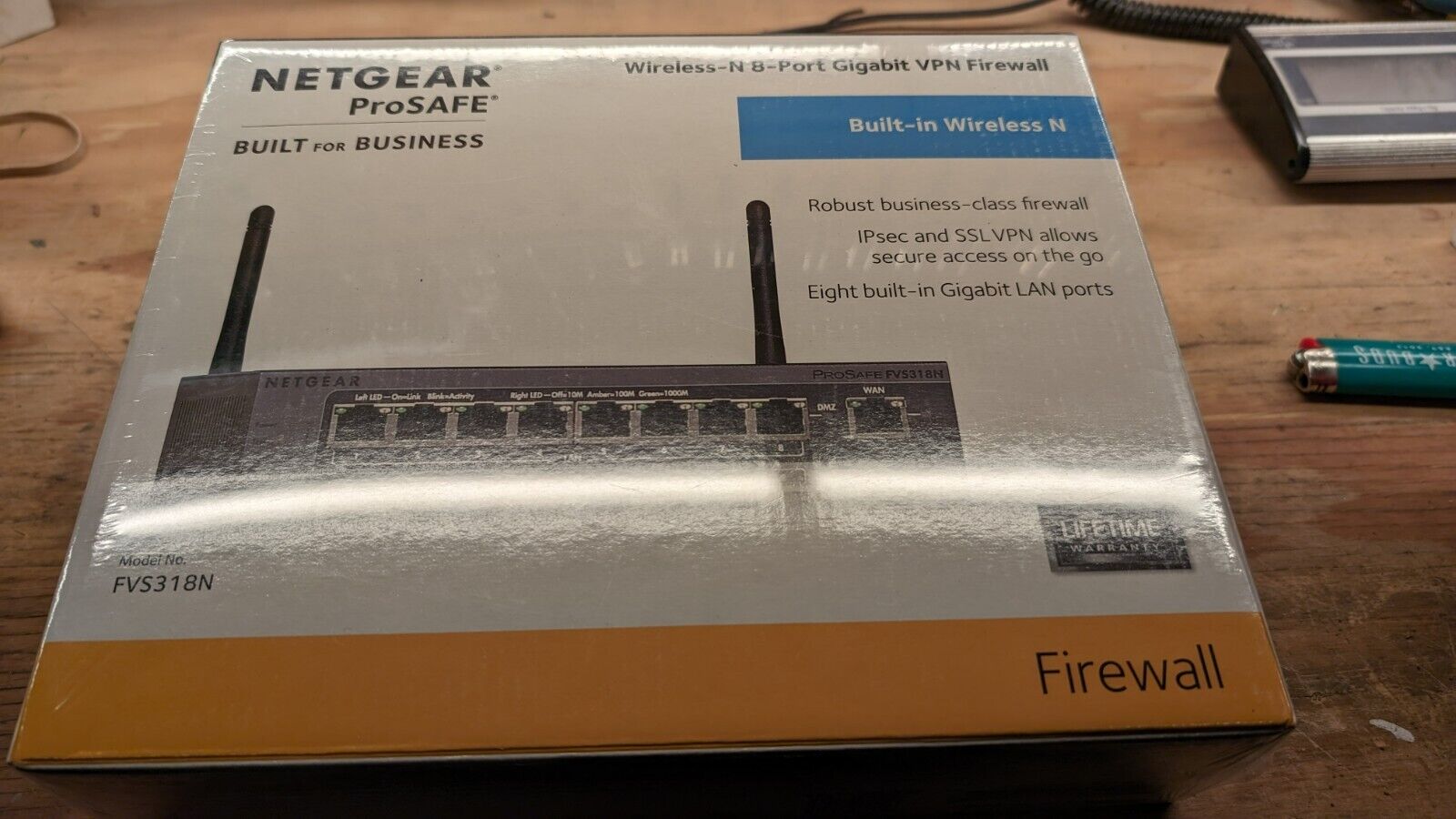 Netgear ProSafe FVS318G 8-Port Gigabit VPN Firewall