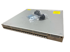 Cisco WS-C3850-24XS-E IP Base Switch 24 SFP+ Ethernet Ports 715WAC Warranty picture