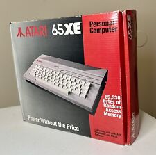 Atari 65XE Personal Computer Original Packaging Manuel TV Connector,  Never Used picture