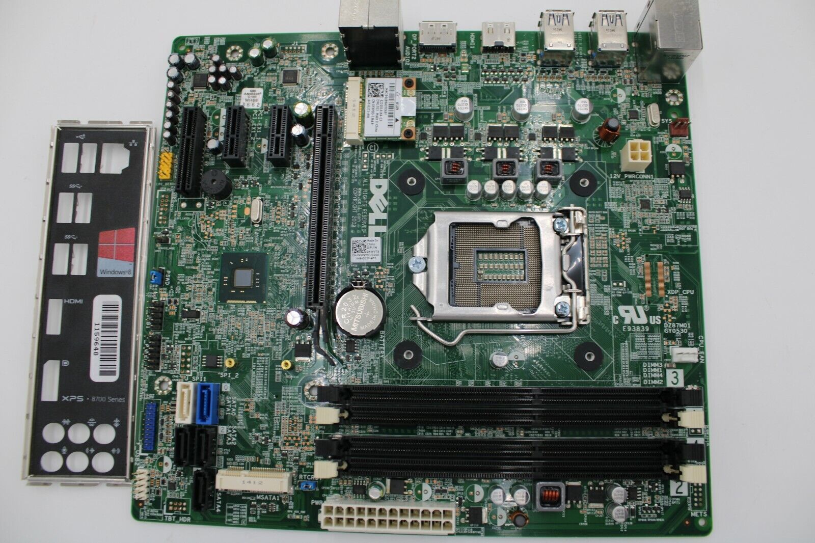 For Dell XPS 8700 Desktop Motherboard Intel Socket LGA1150 0KWVT8 KWVT8 w/ IO