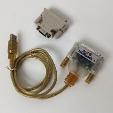 VTG MicroSolutions 839 Backpack USB Parallel Port Adapter + 25 to 9 Pin Adapter picture