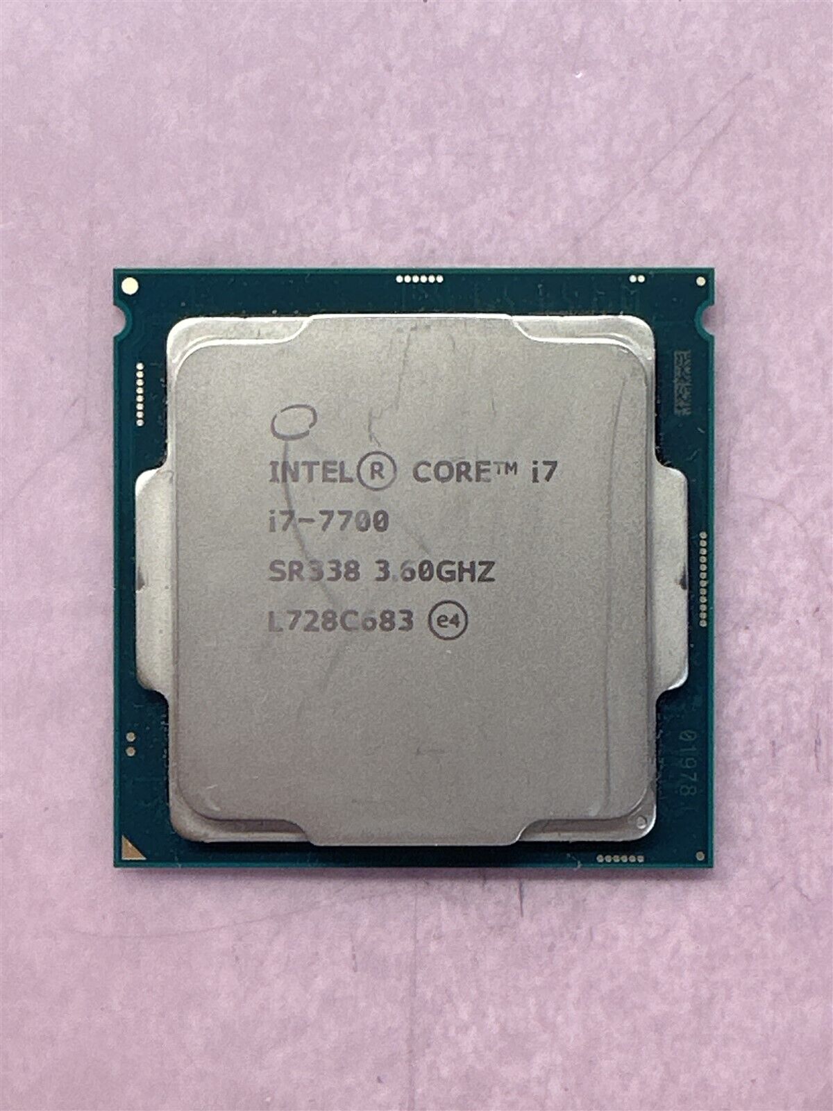 INTEL CORE i7-7700 3.6GHz QUAD-CORE LGA 1151 SR338 CPU PROCESSOR