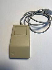 Used Vintage Apple Desktop Bus (ADB) Mouse Beige G5431 made in Malaysia picture