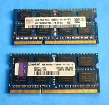 Kingston/Hynix 8GB (2x4GB) 2Rx8 PC3-12800S DDR3-1600 Laptop SODIMM Ram Memory picture
