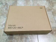 Cisco Meraki MS120-48LP 48 Port PoE Ethernet Switch Unclaimed New Open Box picture