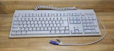 Vintage 1980s Packard Bell Clicky Mechanical Keyboard 5131C PS/2 White - VG Rare picture