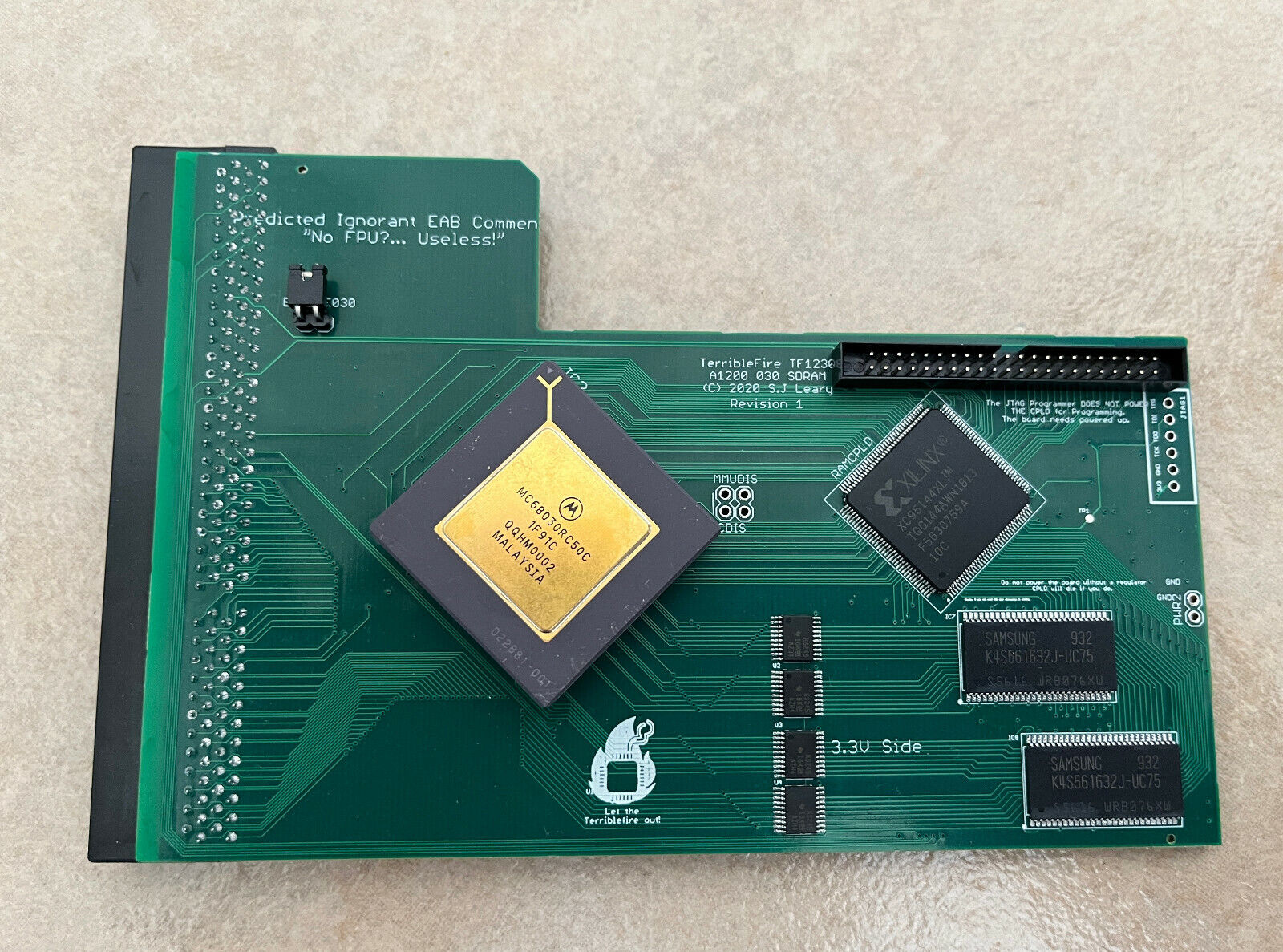 TF1230: an Amiga 1200 accelerator with 68030/50, 64MB RAM + extra IDE interface