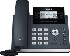 YEALINK Ultra-elegant Gigabit IP VOIP Phone SIP T42U Black Never Used Out of Box picture