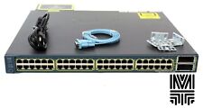 Cisco WS-C3560E-48PD-SF Catalyst 3560E 48 Port 1GE PoE+2 10G(X2) 1150W PSU IPB picture