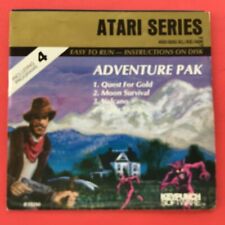 Adventure Pak (Atari 400/800/XL/XE, 1985, Keypunch) Tested Disk and Cover Only picture