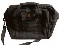 Vintage Apple Rainbow Logo Black Messenger Bag Laptop Bag Computer Bag picture