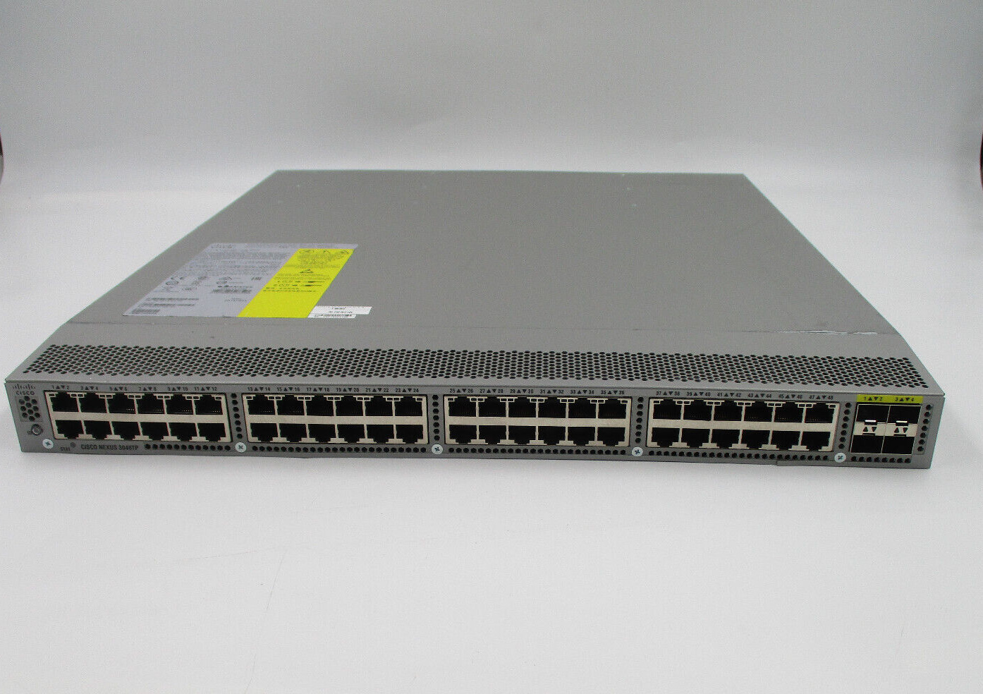 Cisco Nexus 3048TP N3K-C3048TP-1GE 48-Port 4-SFP+ Ethernet Switch Tested Working