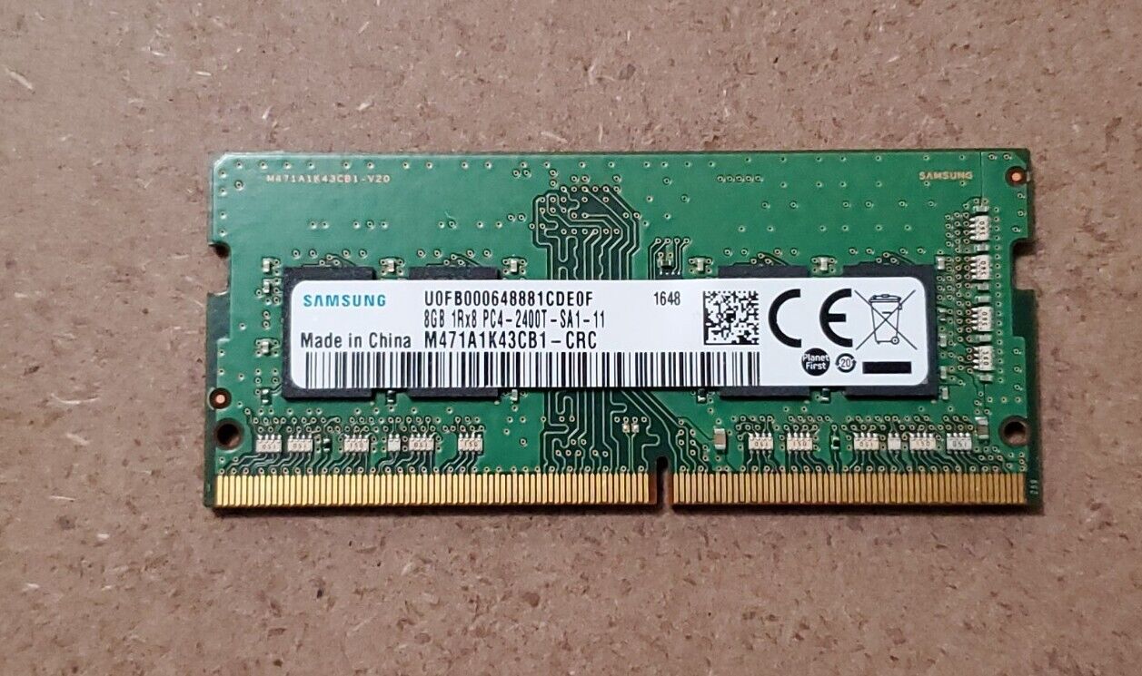 Samsung Hynix Kingston Micron 8GB DDR4 PC4-2400T SoDimm Memory Laptop Ram Card