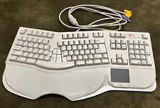 Vintage PC Concepts Ergonomic Keyboard SK-6000 Touchpad PS/2 Wired Tested picture