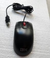 OEM IBM MO28U0 41A4934  41A4935 USB Mouse 3 Button Scroll Optical - BLACK & RED picture