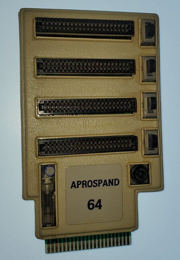 Vintage Aprospand 64 4 Port Cartridge Expander For C64 Commodore - Untested Rare