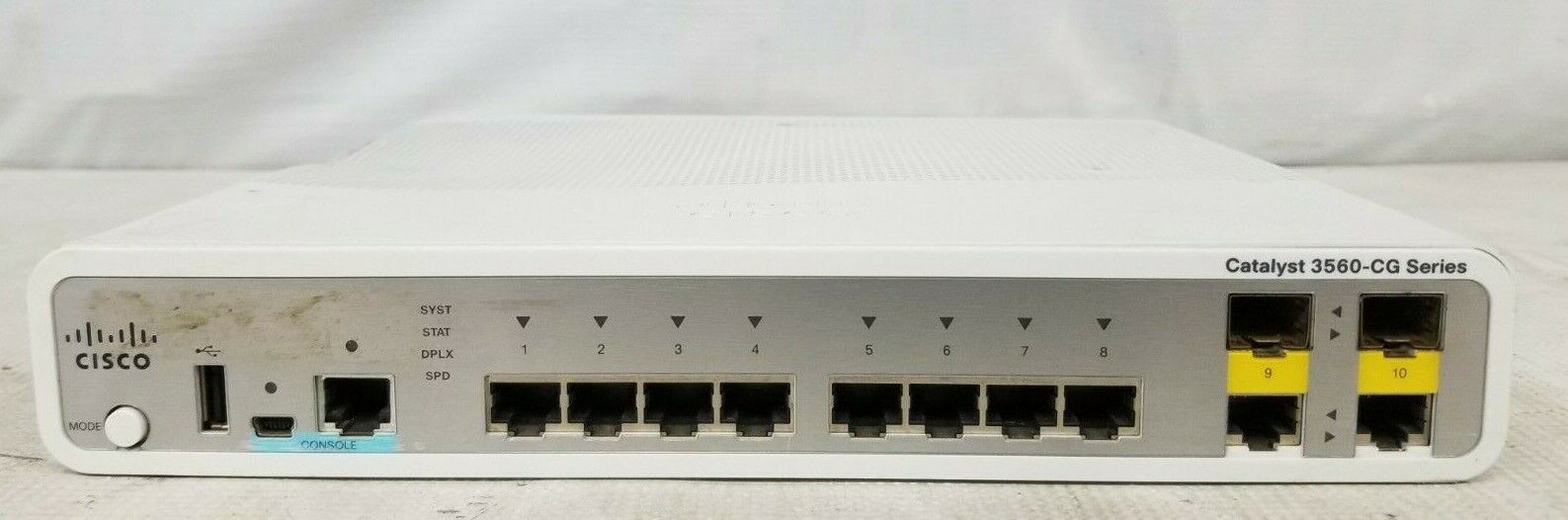 Cisco WS-C3560CG-8TC-S V03 8-Port Gigabit & Dual Uplink IP Base Compact Switch