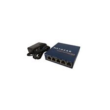 Network Switch Ethernet Gigabit RJ45  5 Port Netgear ProSafe GS105 272-11228-01 picture