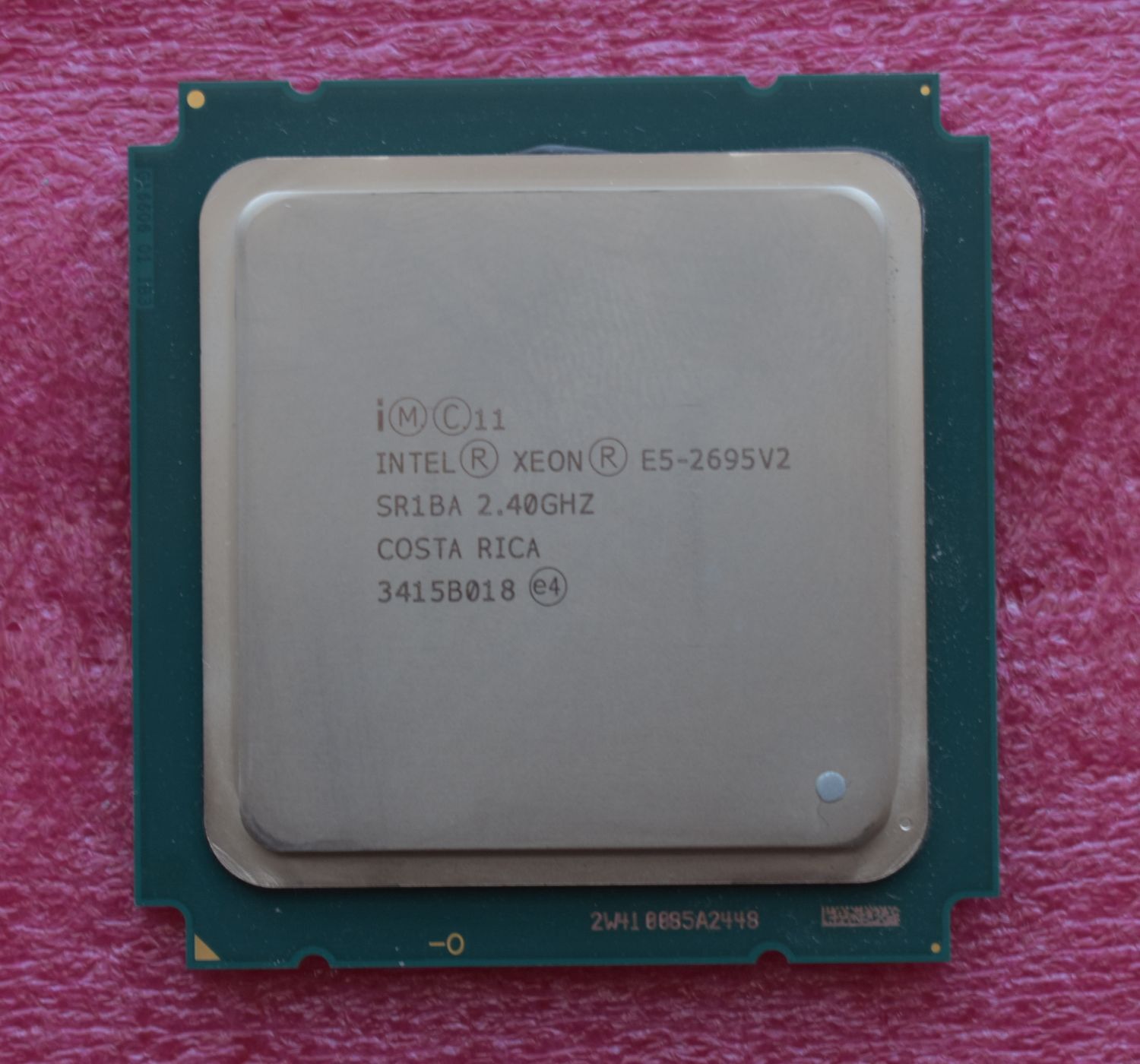 Intel Xeon E5-2695V2 (E5-2695 V2) / SR12BA /  12x2.4GHz, 30MB , FCLGA2011