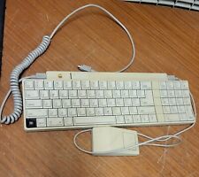 Vintage Apple Desktop Bus Keyboard w/Cable and mouse for Apple IIgsA9M0330 #942S picture