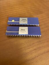 Lot Of (2) MOS 6567 R56A 1983 Purple CERAMIC GOLD PIN Video Chips SOLD AS IS picture