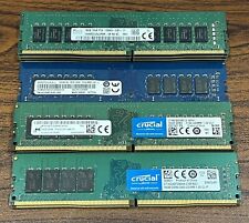 Lot of 10 SK Hynix/Micon/Cucial/Ramaxel 16GB PC4 Desktop RAM Modules picture