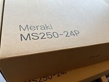 New Cisco MS250-24P-HW Meraki MS250 24-Port Gigabit PoE+ Switch - 1 YR Wrnty picture