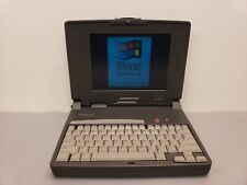 Vintage Compaq Contura 4/25 Laptop 486-25MHz DOS Win 3.11 2820E Thin Line READ picture