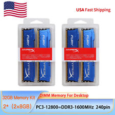 HyperX FURY (2 x 8GB) 16/32GB HX316C10FBK2/16 DDR3-1600 PC3-12800 Desktop Memory picture