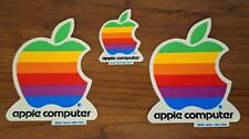 Vintage Original Apple computer stickers  Lot 3 picture