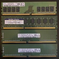 Lot Of Ram Sticks, 4 Pieces (4,8GB Pieces,PC4,1333, 2666V, 2400T) picture