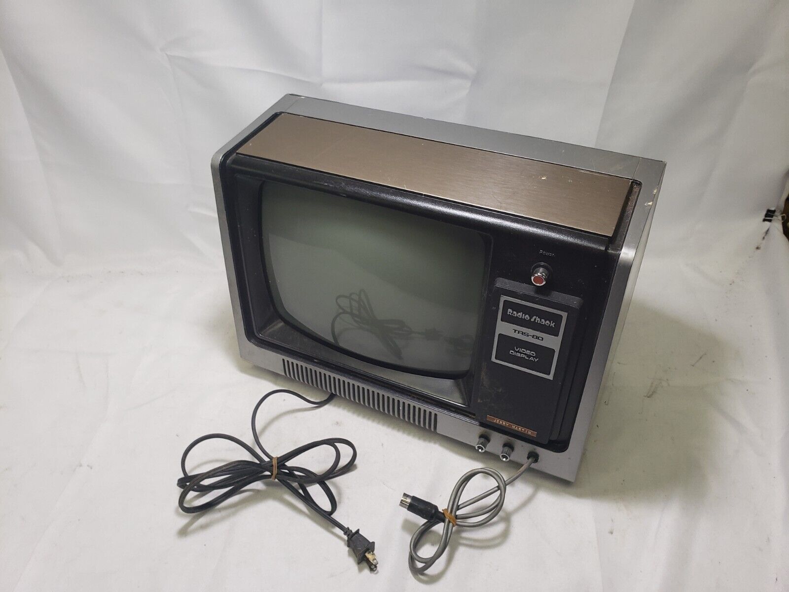 Used Vintage Radio Shack TRS-80 Video Display Monitor Tested for Power
