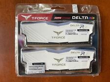 TEAMGROUP T-Force Delta RGB DDR4 RAM 32GB (4x8GB) 3600MHz CL18 Desktop Memory picture