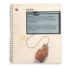 MacWrite Manual for Apple Macintosh VTG 1984  picture