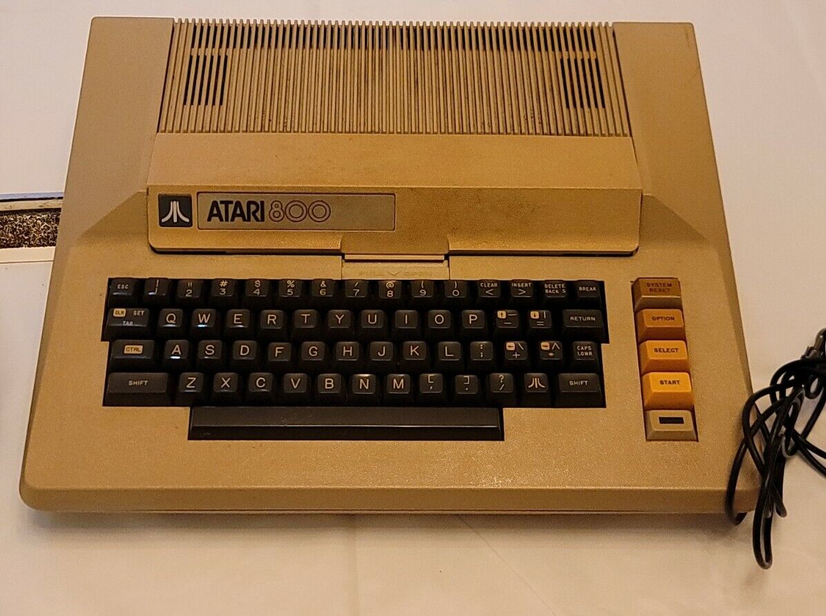 Atari 800 computer tested works