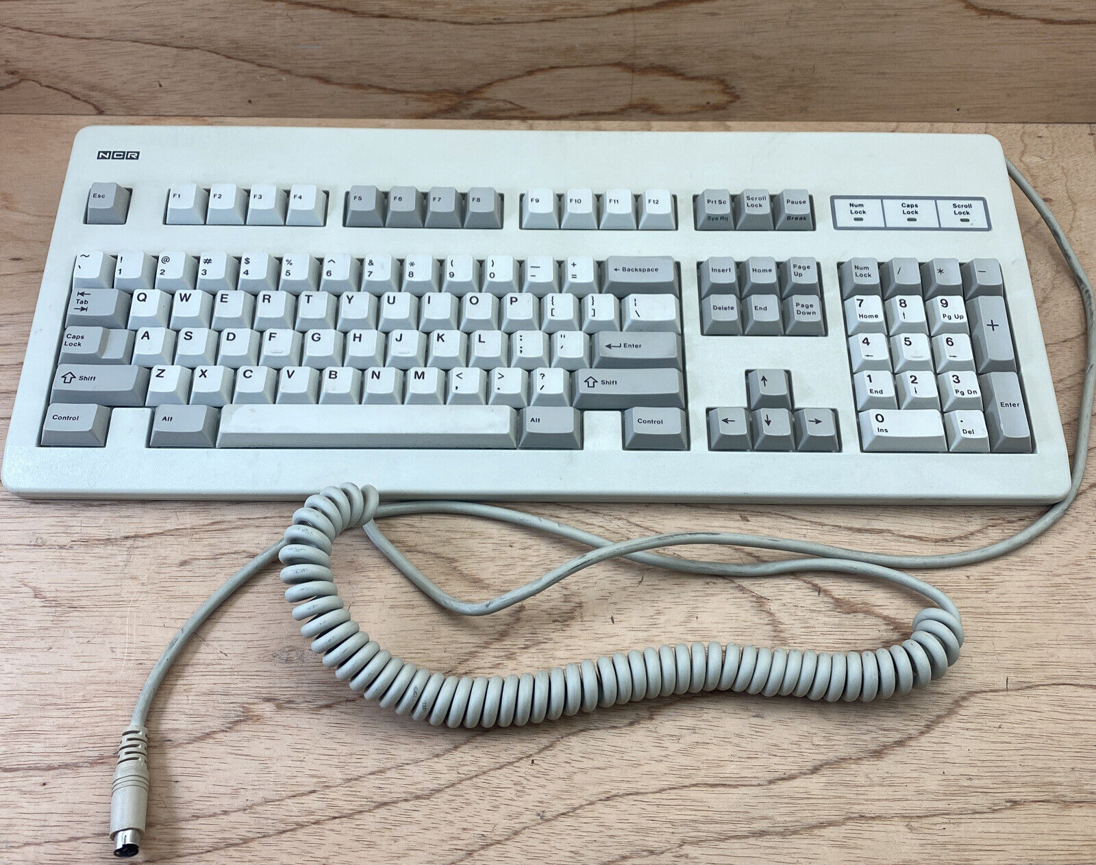 Vintage NCR HO150-STD1-12-17 Keyboard Rare Clean Tested