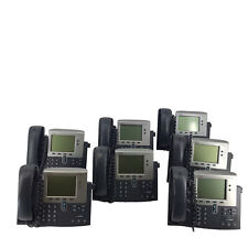 Lot of 7 Cisco 7942 IP VoIP Business Telephone 2 Lines #U7436 picture