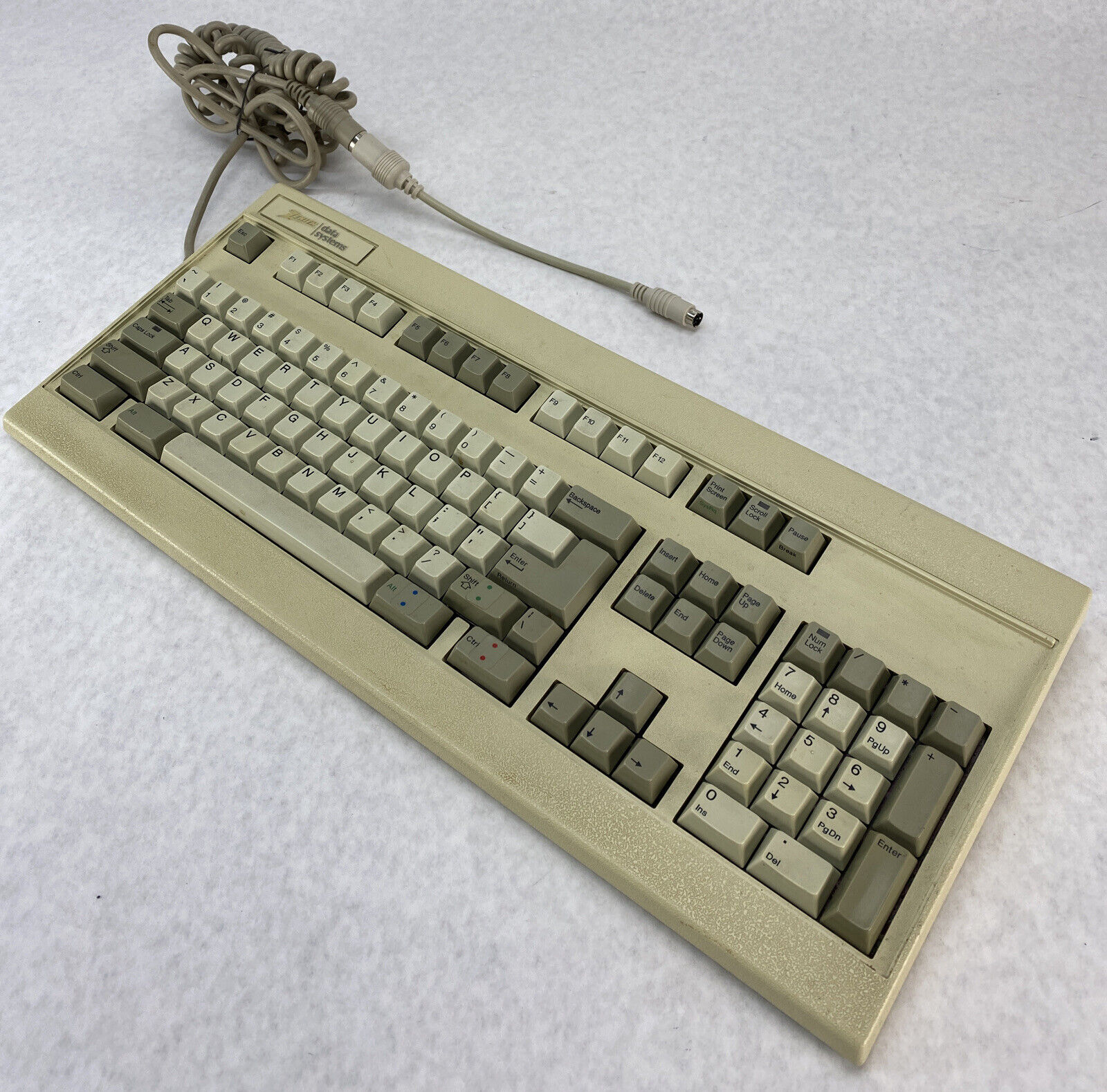 Zenith Data Systems ZKB-2XT Keyboard AT/XT 1988 Classic Vintage Rare