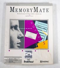 Vintage Broderbund Memory Mate IBM Tandy  5.25