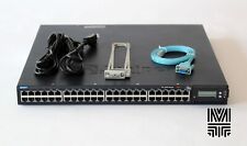 Juniper EX4200-48T Layer 3 Switch 40 1GE + 8 1GE PoE Ports 2x EX-PWR-320-AC picture