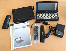 Vintage HP 620LX Palmtop Mini PC + Extra Large Battery, Charger, Docking Cradle picture