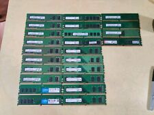 Lot of 24 4GB PC4 DDR4 DESKTOP RAM Memory PC4 MIXED BRAND Speeds picture