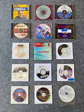 Vintage PC Mac Utilities CD-ROM Lot - 35 Items Disc Only - Rare and Collectible picture