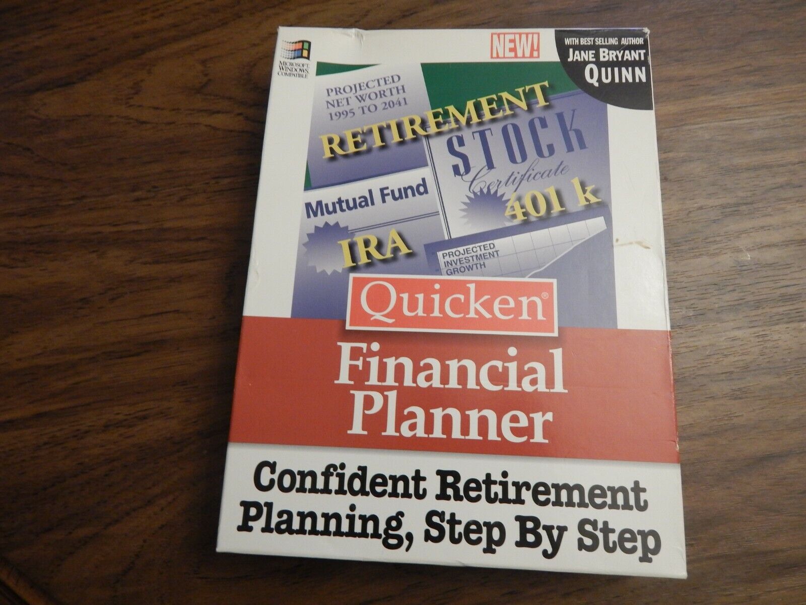 Vintage Quicken Financial Planner, Windows 1995 Hard Disks